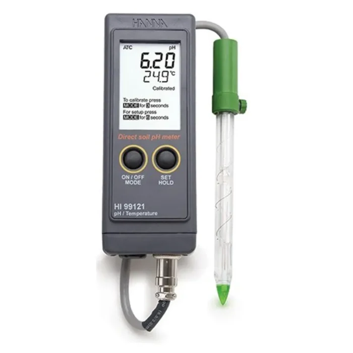 Hanna HI99121 pH Meter for Direct Soil Analysis