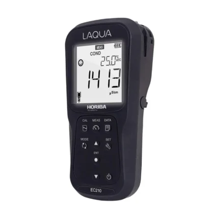 LAQUA EC210 Handheld EC/TDS/Res/Sal/Temperature Meter – 500 Records a