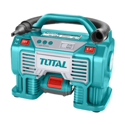 Total TACLI2002 Cordless Tyre Inflator Air Compressor 160PSI - 20V - Without Battery & Charger